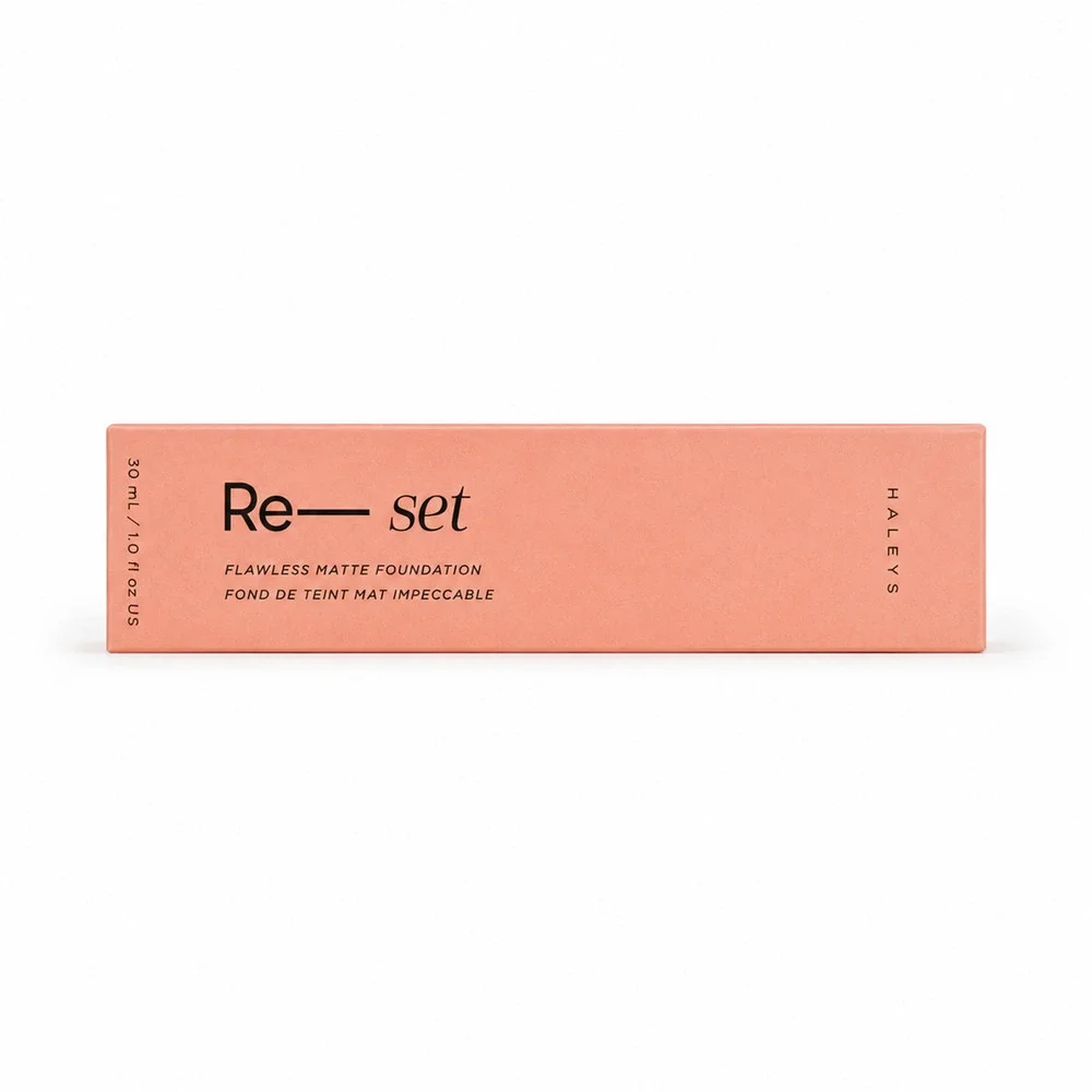 HALEYS Re-set Full Coverage Matte Foundation – Shade 2.5
